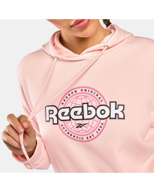 Reebok Pink World Hoodie