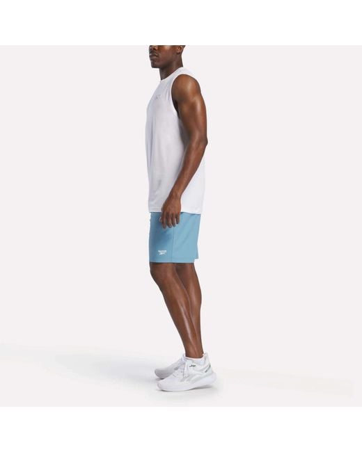 Reebok Blue Range Shorts 9" for men