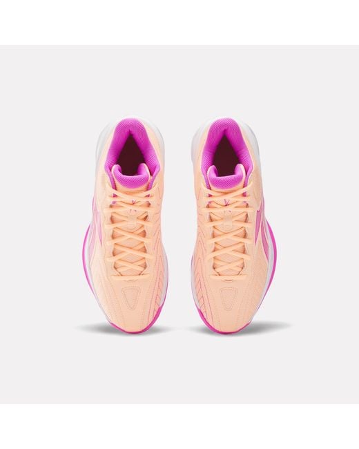 Reebok Pink Press Basketball Shoes