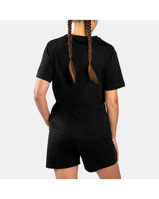Reebok Black Studded Logo T-Shirt