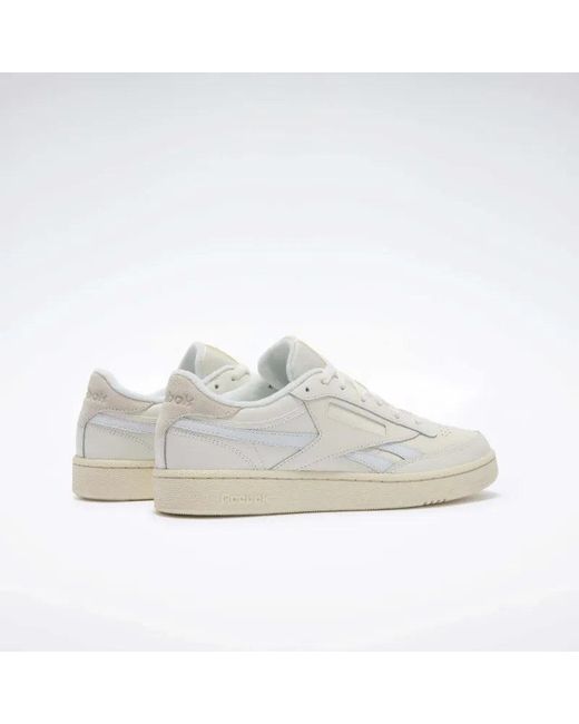 Reebok White Club C Revenge Sneakers