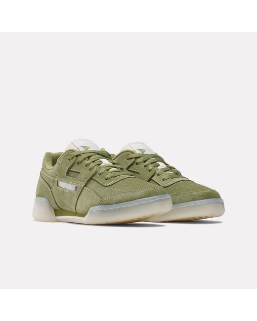 Reebok Green Workout Plus Trainers