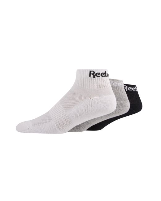 Reebok 3-Pack Sports Essentials Ankle Socksunisex, Afmeting in het Multicolor