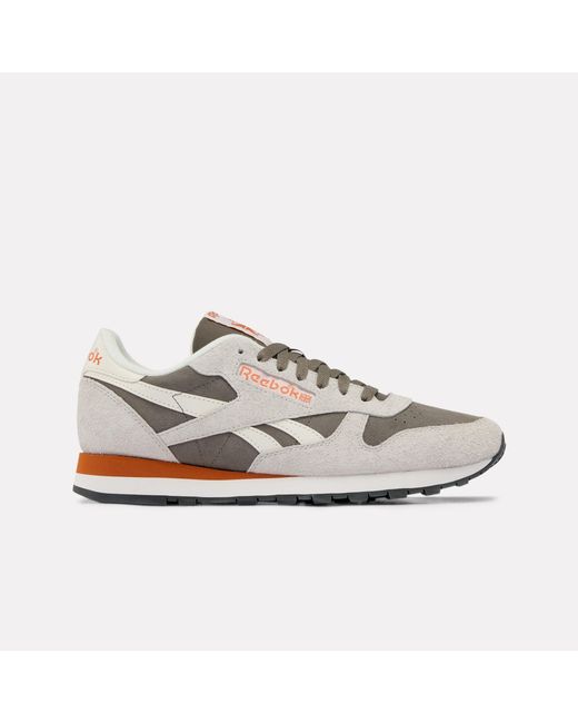 Reebok White Classic Leather Sneakers