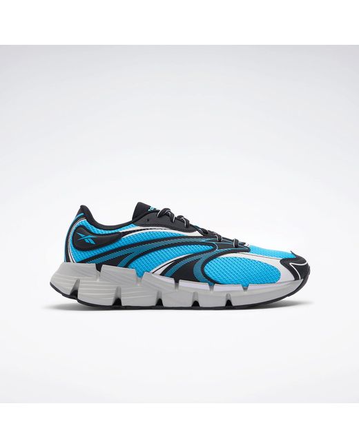 Reebok Blue Zig Hypnotica Running Shoes