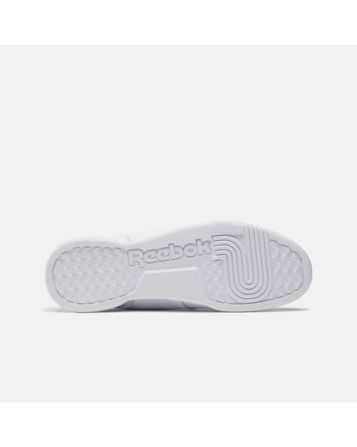 Reebok White Workout Plus Trainers