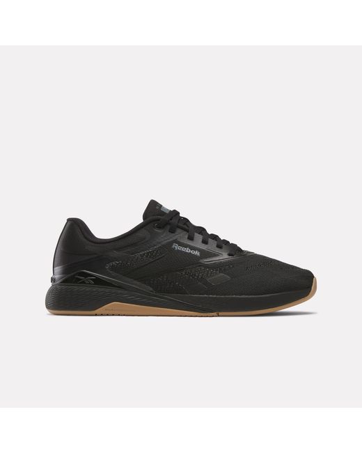 Reebok Black Nano X5 Training Shoes, Lee
