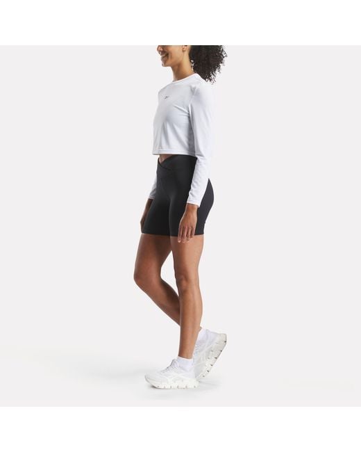 Reebok Blue Core High-Rise Cycle Shorts