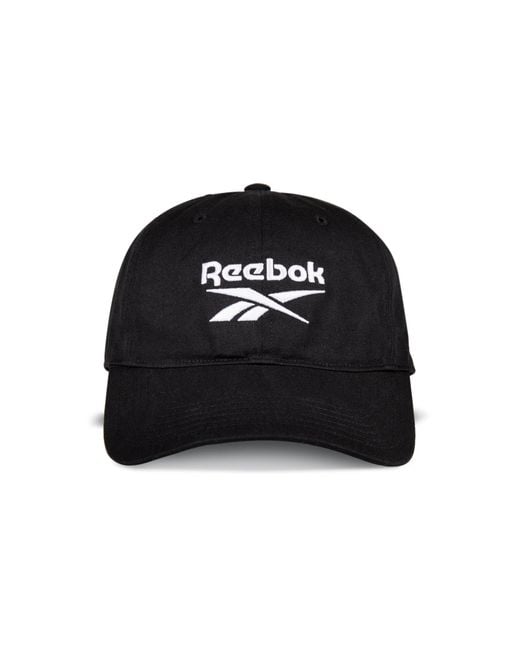 Reebok Black Logo Cap