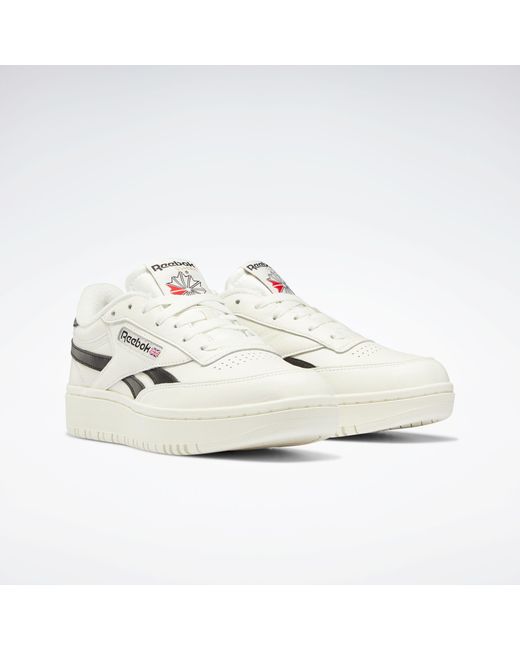 Reebok White Club C Double Revenge Sneakers