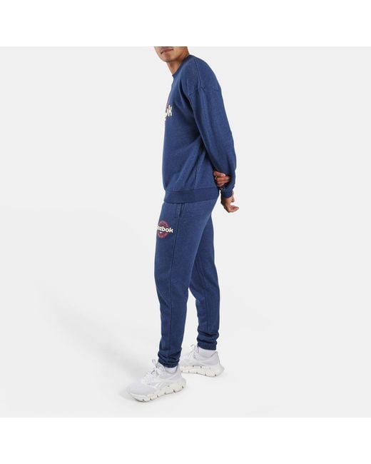 Reebok Blue World Jogger Pants for men