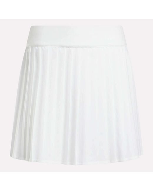 Reebok White Pleated Skort
