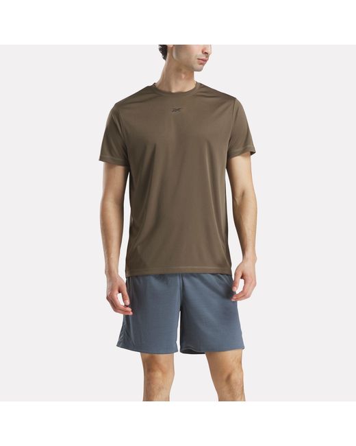 Reebok Green Training Tech T-Shirt for men