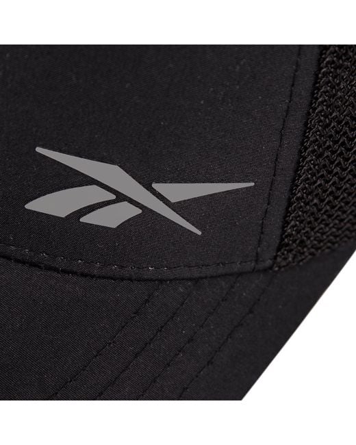 Reebok Black Athletic Cap