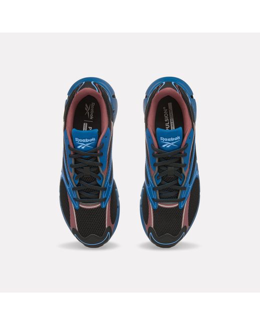 Reebok Blue Zig Hypnotica Running Shoes
