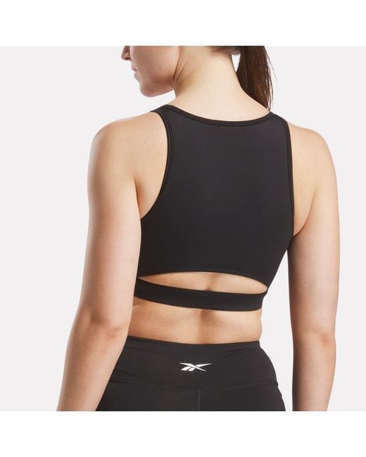 Reebok Black Core High-Impact Bra