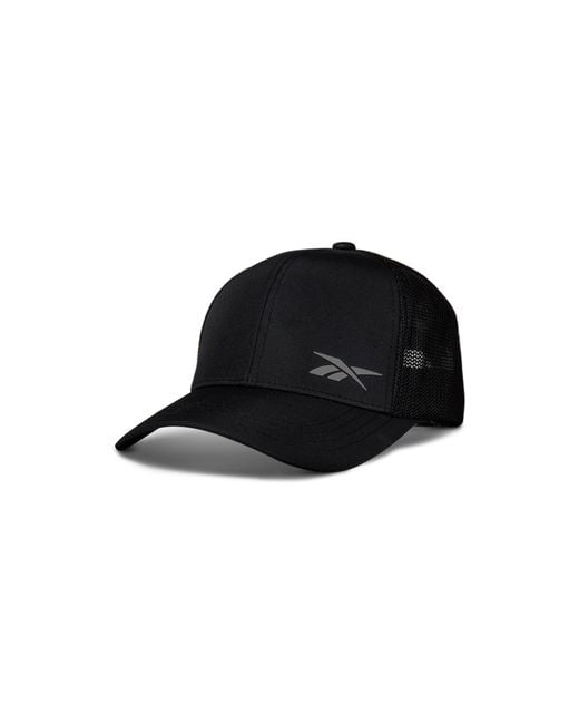 Reebok Black Athletic Cap