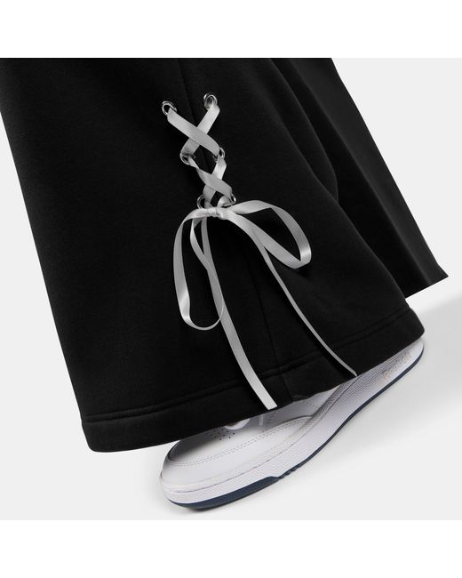 Reebok Black Glitz Ribbon Jogger Pants