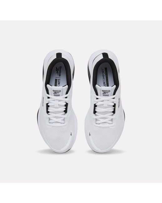 Reebok White Nanoflex Tr 3 Shoes for men