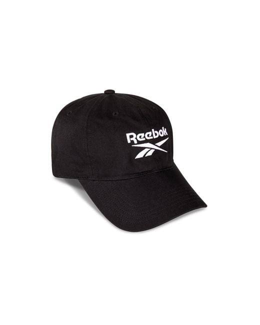 Reebok Black Logo Cap