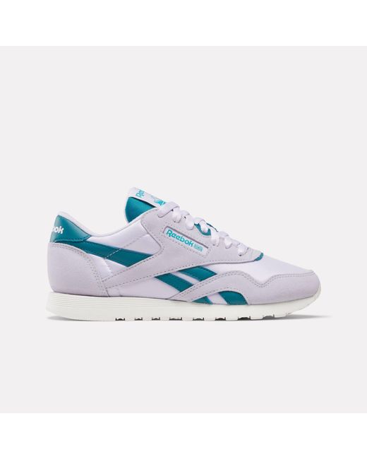 Reebok Blue Classic Nylon Sneakers