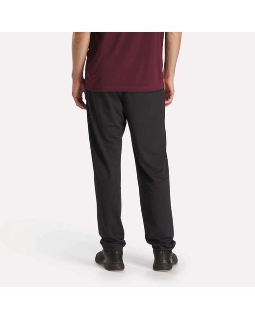 Reebok Black Train Knit Pants for men
