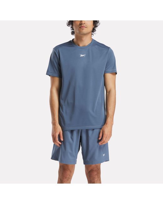 Reebok Blue Id Train Tech T-Shirt