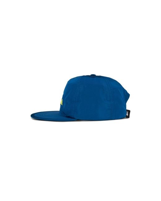 Reebok Blue Flat Brim Running Cap