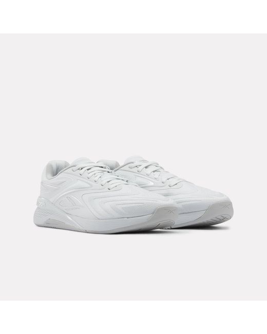 Reebok White Nano X5 Edge Training Shoes