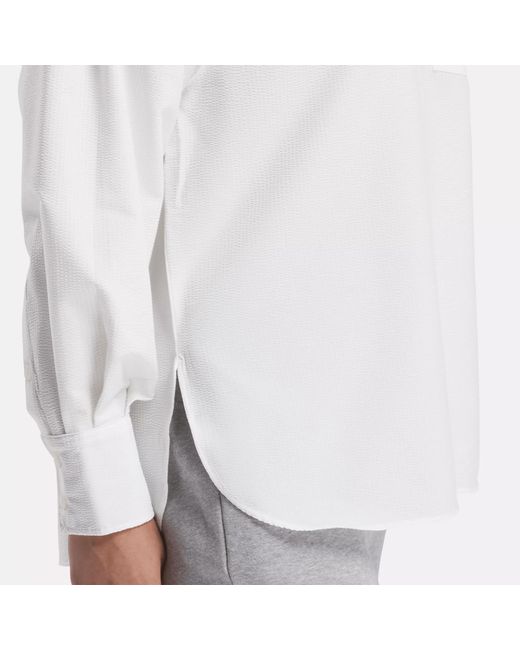 Reebok White X Anine Bing Tailored Shirt