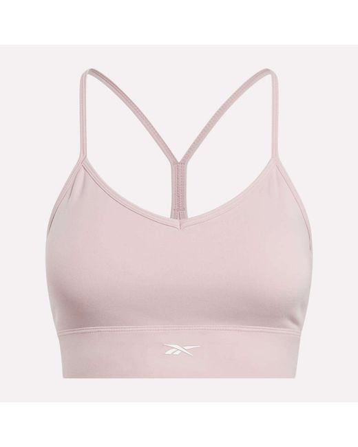 Reebok Natural Strappy Sports Bra