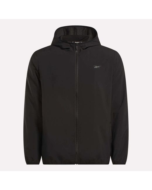 Reebok Black Woven Jacket for men