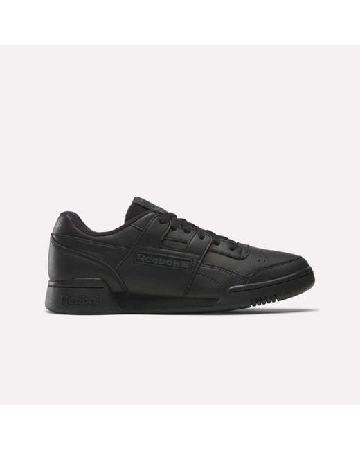 Reebok Black Workout Plus Trainers