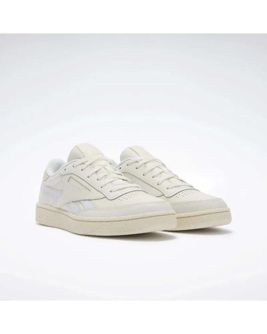 Reebok White Club C Revenge Sneakers