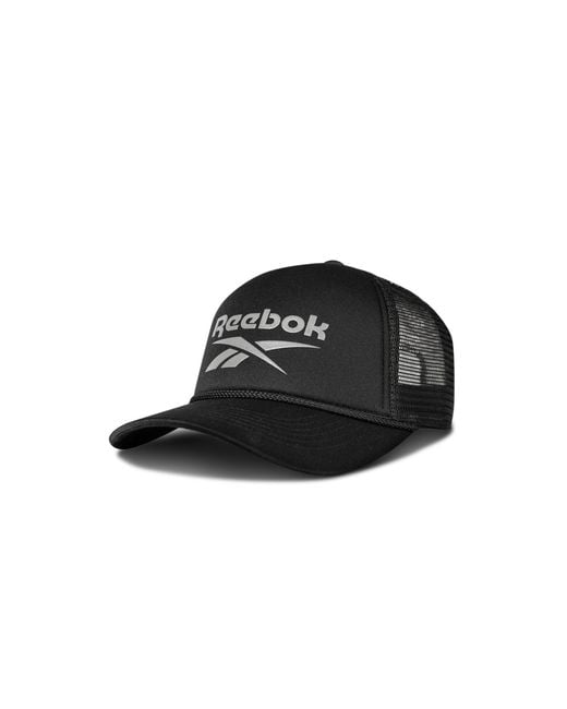 Reebok Black Deluxe Aero Cap