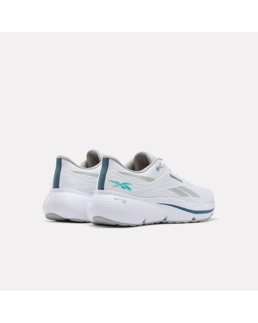 Reebok White Zignition Running Shoes