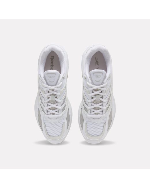 Reebok White Premier Road Control Sneakers