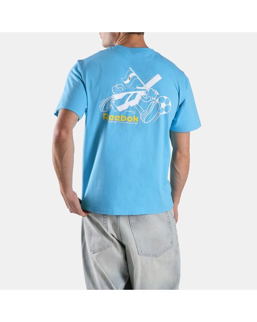 Reebok Blue Argentina Football T-Shirt