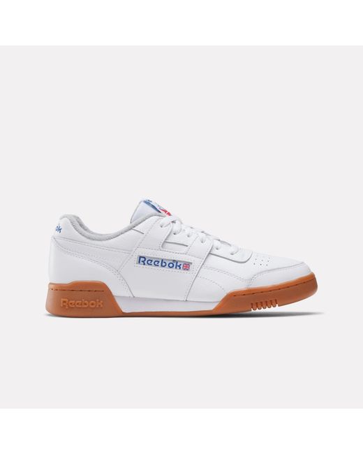Reebok White Workout Plus Trainers