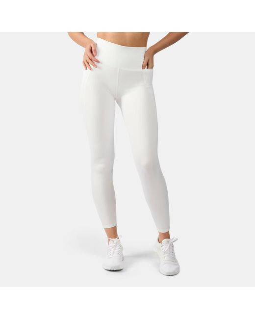 Reebok White Lux Hi-Rise Leggings