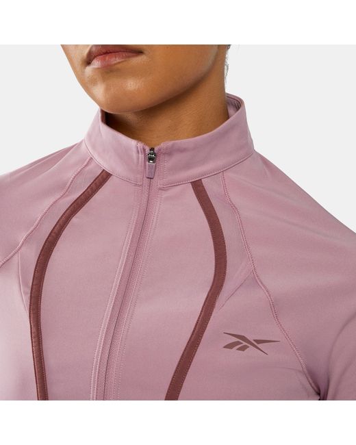 Reebok Pink Rbk Lab Track Jacket