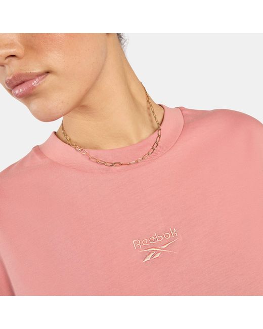 Reebok Pink Wardrobe Essentials T-Shirt