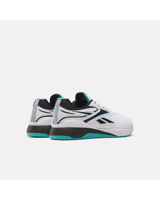 Reebok White Nano X5 Edge Training Shoes