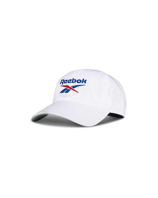 Reebok White Logo Cap