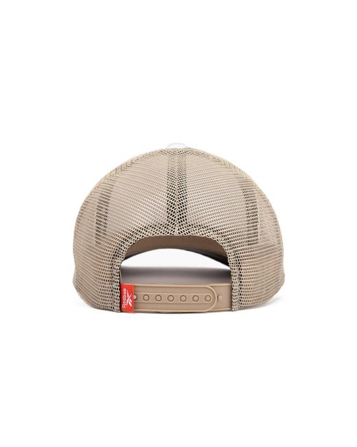 Reebok White Vintage Trucker Cap