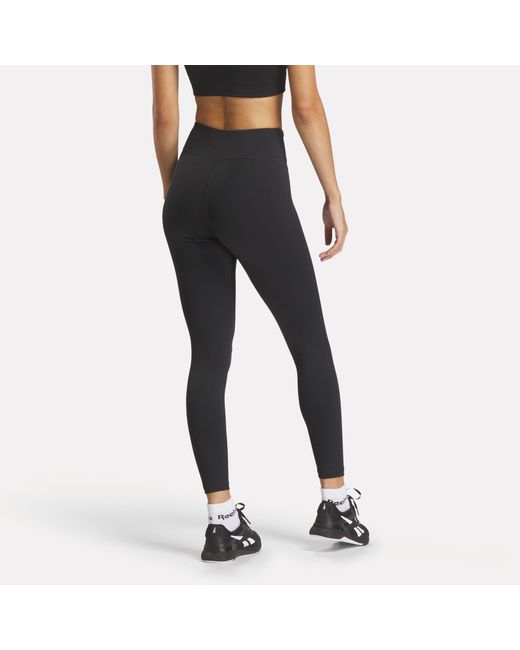 Reebok Black Lux High-Rise Leggings