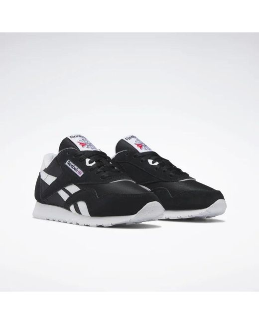 Reebok Black Classic Nylon Trainers for men