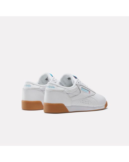 Reebok White Freestyle Low Trainers