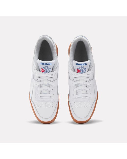 Reebok White Workout Plus Trainers