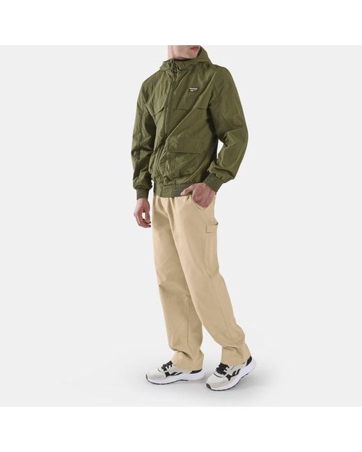 Reebok Green Heritage Cargo Jacket